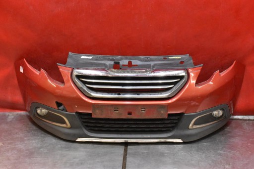 bumper grille front front POMARANCZOWY 9802521077 PEUGEOT 2008 1 and 13-19