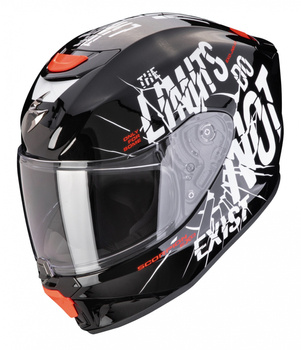 ДЕТСКИЙ ШЛЕМ SCORPION EXO-JNR AIR BOUM BK-WH S