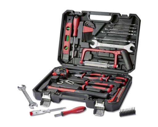 Чемодан с инструментами Parkside, 64 предмета