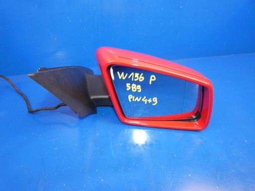 MERCEDES GLA W156 mirror exterior right 4 + 9 13 PIN WERSJA UK
