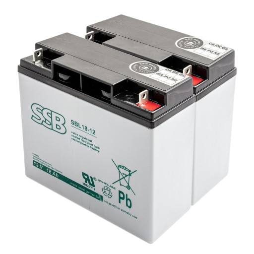 Ремкомплект для apc rbc7 2x sbl 12v 18ah