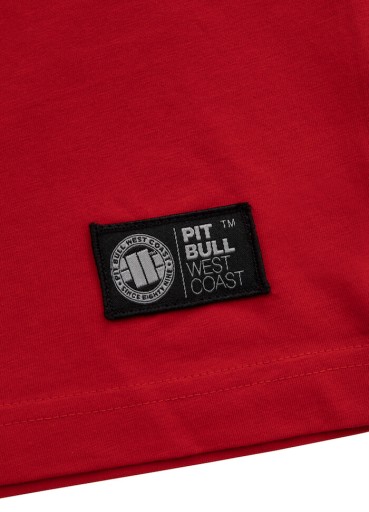 Pitbull Koszulka Surfdog (M) Czerwona 10599204208 Odzież Męska T-shirty YC BLPGYC-4