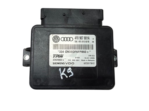 modul elektrische parkbremse AUDI A6 C6 4F0907801A
