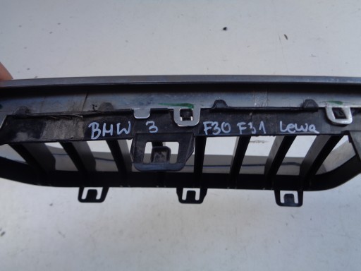 GRILLE GRILLE CALANDRE GAUCHE BMW 3 F30 F31 12-15