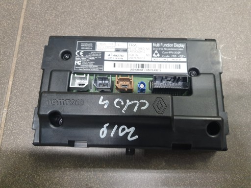 display NAVI RENAULT CLIO 4 IV 2016- 259153035R