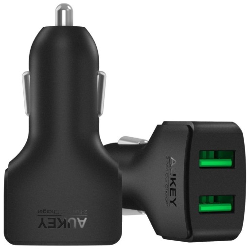 Автомобильное зарядное устройство Aukey CC-S3 2xUSB 4.8 A