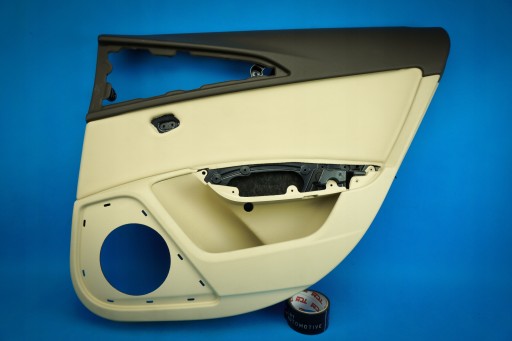 upholstery side door rear part right leather Audi A6 4G