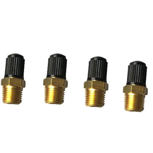 4pc 1/8 Inches Brass Air Compressor Tank Fill Valv