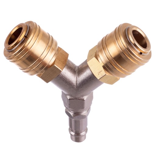 Быстроразъемный тройник коллектора 1/4