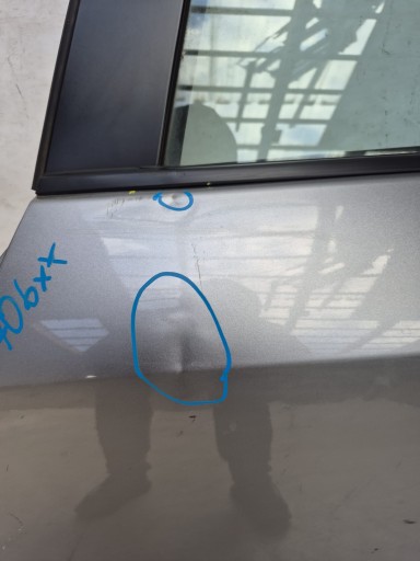 MAZDA 3 II BL 07- door left rear part rear.