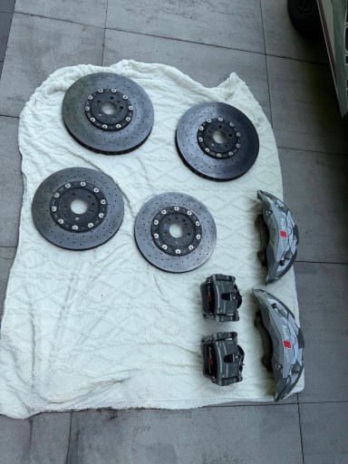 KOMPLET TARCZ CERAMICZNYCH AUDI SQ7 SQ8 CERAMIK 10TYS KM