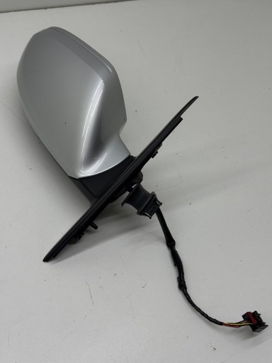 AUDI A6 C7 mirror zewetrzne right 6 PIN colour LX7W silver UK!
