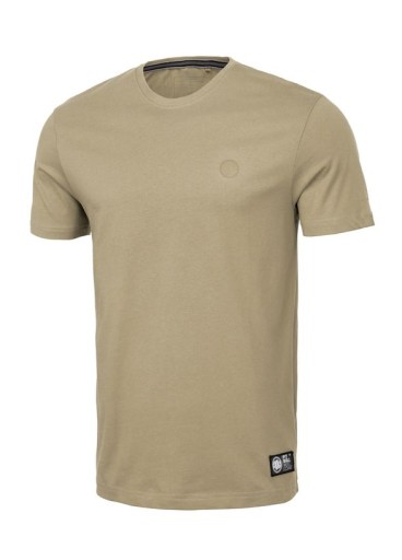 Pitbull Koszulka Washed Small Logo (M) Piaskowa 10665857293 Odzież Męska T-shirty FD VBAWFD-5