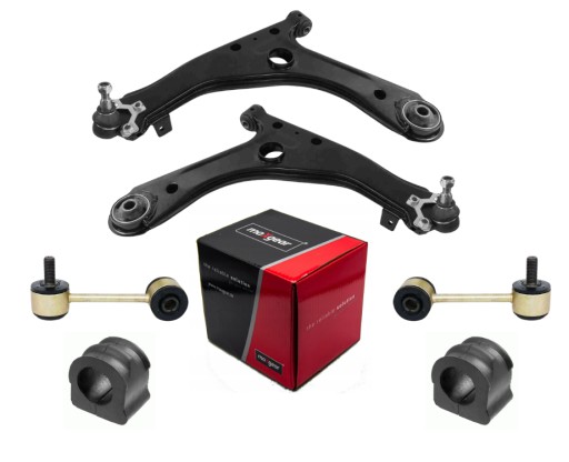 72-3785 - 2х поперечні гумові роз'єми vw golf iv bora audi a3 skoda octavia seat toledo