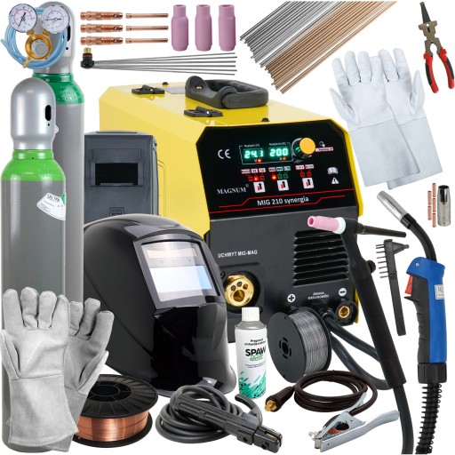 Сварочный аппарат 2в1 MIGOMAT MAGNUM MMA Mig Synergia 230В