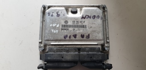 Centralina Motore 1.9 VW SKODA 038906019AF