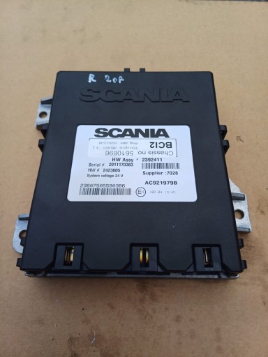 2423805 2392411 - Модуль установки контролера bci2 bci 2 scania r s ntg euro 6 2020