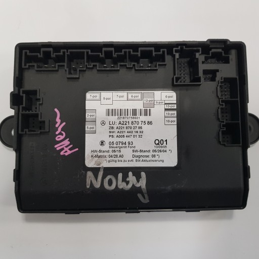 MERCEDES S W221 модуль драйвера A2218707586