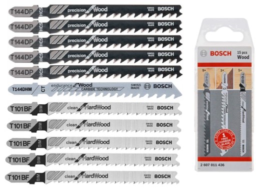 BOSCH BRZE.T WOOD SET/14+1 шт. 2607011436