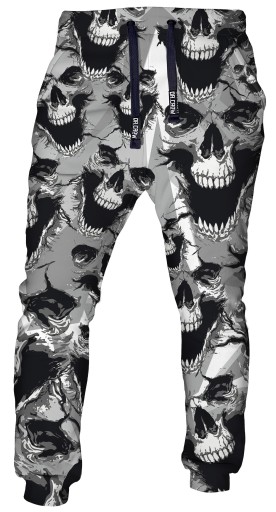 Dámske nohavice Skull Grey 2XL HIT