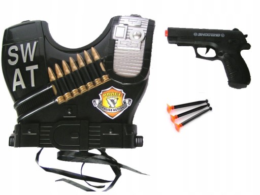 Поліцейський жилет + гранатомет \u003d