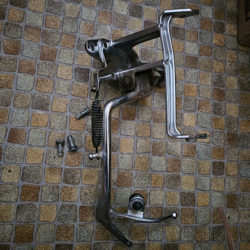 Harley Davidson Softail, комплект лівий, 2008 р. і підніжка.