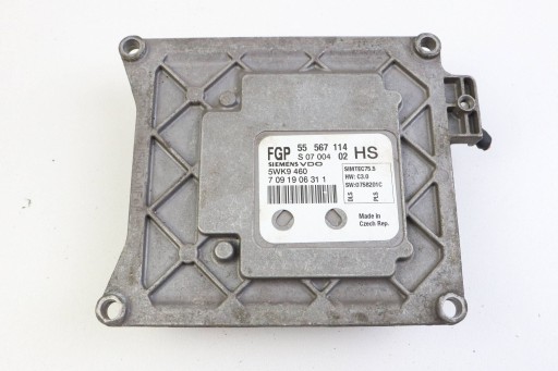 OPEL ASTRA H III Computer Bedienteil DES MOTORS 1.6 16V 55567114