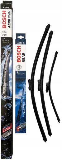 3397014244,3397016087 - BOSCH ЩЕТКИ СТЕКЛООЧИСТИТЕЛЯ ПЕРЕДНИЕ + ЗАДНИЕ VW TIGUAN 2016-