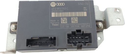 Audi a6 c6 модуль підйому, контролер пам'яті сидінь 4f0959760c