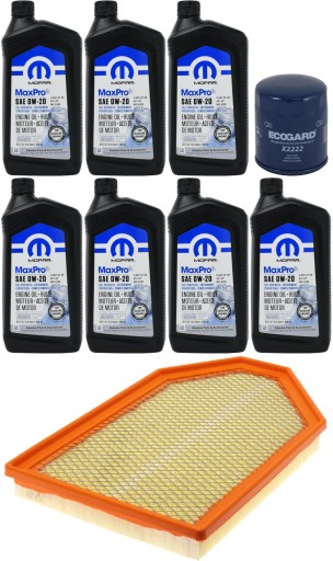 MOPAR 0W20 + ФИЛЬТРЫ DODGE CHALLENGER 5.7 2022-