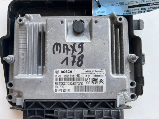PEUGEOT 2008 9H06 1.6 0281030546 9666729580 9807885980 computer original