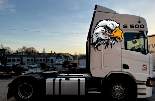 НАКЛЕЙКИ НАКЛЕЙКА SCANIA TOPLINE HIGHLINE ШАБЛОН 22