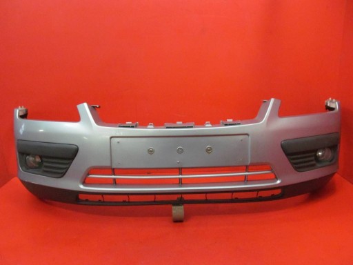FORD FOCUS II 2 MK2 04-07 bumper front front SREBRNY D1