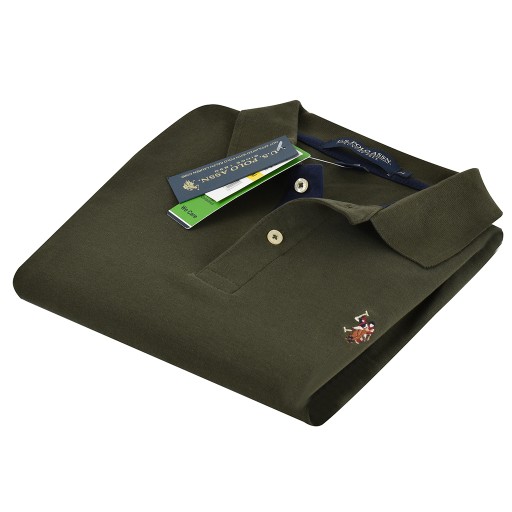 Tričko Polo U.S. Polo Assn. 128032V Khaki