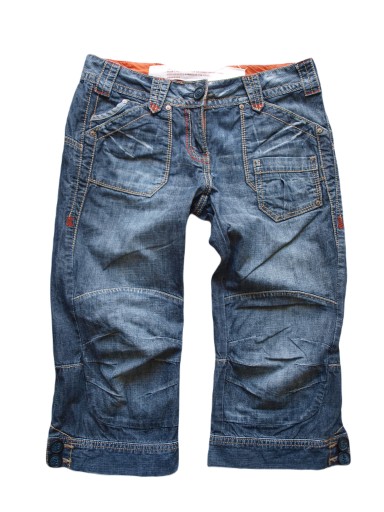 NEXT džínsové nohavice bermudy _ S / M _ 36 / 38