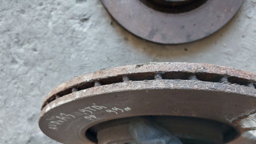 discs brake front AUDI A3 8L 1.9 TDI 96-03 R. KOMPLET