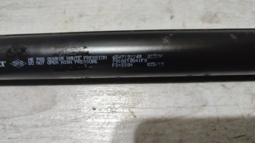 Dacia Logan II 2019r damper bonnets front