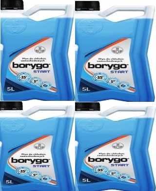 Жидкость для радиатора Blue Borygo START 20L (4x5l)
