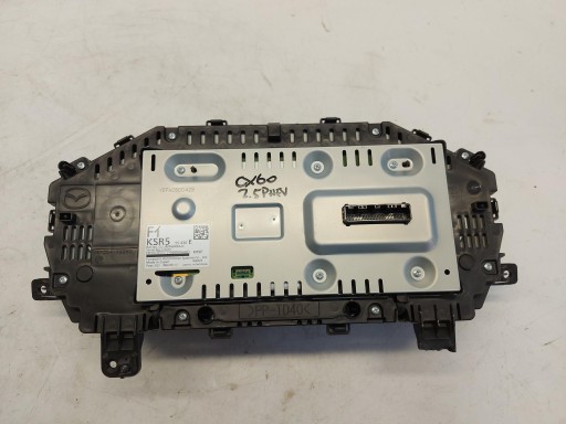 Mazda CX60 2023r Instruments tachymètre compte tours wirtualny Horloge montre tableau bord ksr5-55430