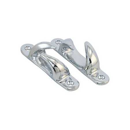 НАПІВКЛЮСА 104 мм латунь хром ek32222 пара