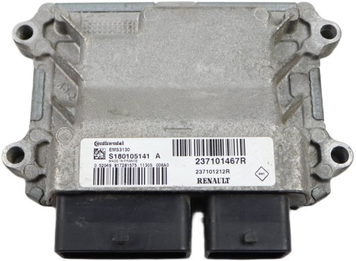 Компьютерный контроллер двигателя dacia logan i 1.6 237101467r 237101212r европа
