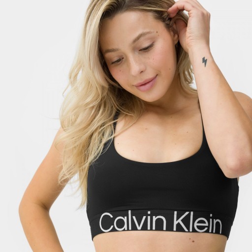Biustonosz treningowy Calvin Klein Bras 00GWS3K100 - czarny