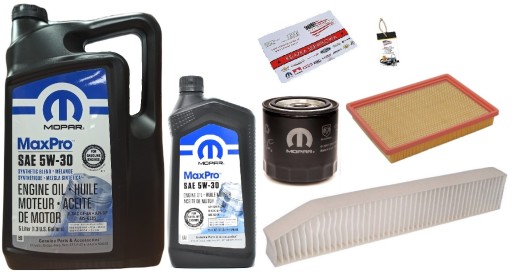 MOPAR 5W30 + ФИЛЬТРЫ JEEP GRAND CHEROKEE 4.7 05-09