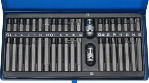 НАБІР БІТ ALLEN SPLINE TORX, 40 ШТ.
