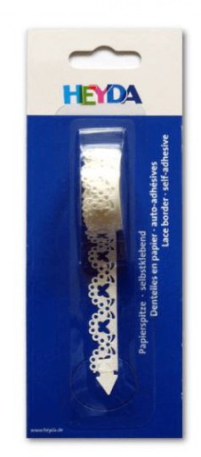 Шнурок паперовий декоративний самоклеючий 12мм 2м