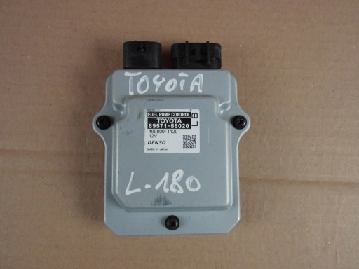LEXUS RX450H MODULE UNITÉ DE CONTRÔLE POMPY CARBURANT 89571-58020