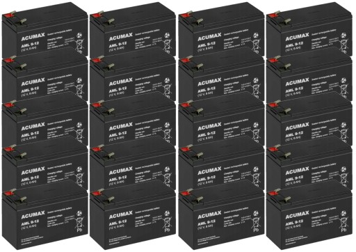 Tbc50 батареї набір батарей для ups apc eaton powerwalker 20x aml 9-12