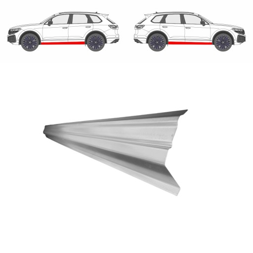 Autobig-14948 - Ремонт порогов JEEP COMPASS 06-17 L=R