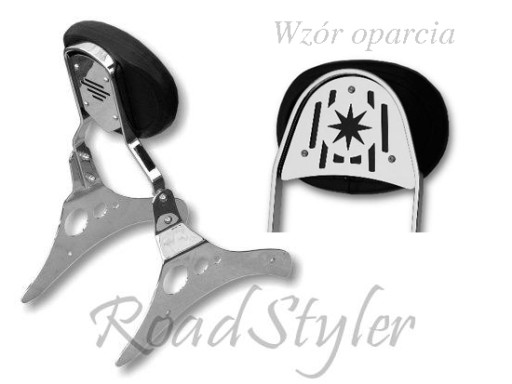 СПИНКА ПАСАЖИРА YAMAHA MIDNIGHT STAR 1900