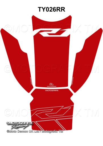 TANKPAD MOTOGRAFIX Yamaha R1 R1M 2015 - 2019